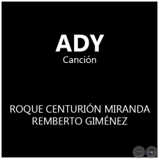 ADY - Cancin de REMBERTO GIMNEZ